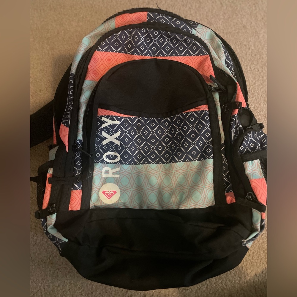 Roxy book bag with 4 compartments